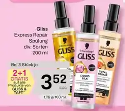 Bipa Gliss Express Repair Spülung Angebot