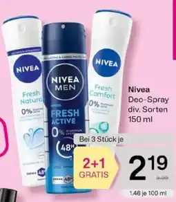 Bipa Nivea Deo-Spray Angebot