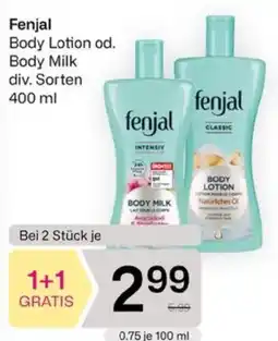 Bipa Fenjal Body Lotion Angebot