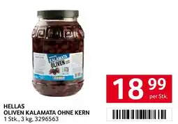 Transgourmet Hellas Oliven Kalamata ohne Kern Angebot