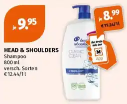 Müller Head & Shoulders Shampoo Angebot