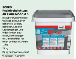 Lagerhaus Sopro Reaktivabdichtung ZR Turbo MAXX 2-K Angebot