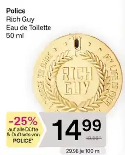 Bipa Police Rich Guy Eau de Toilette Angebot