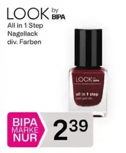 Bipa LOOK by BIPA All in 1 Step Nagellack Angebot