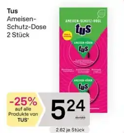 Bipa Tus Ameisen-Schutz-Dose Angebot