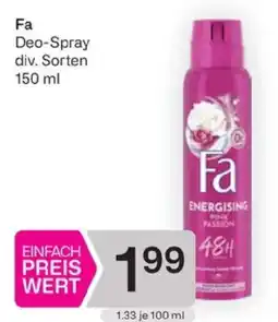 Bipa Fa Deo-Spray Angebot