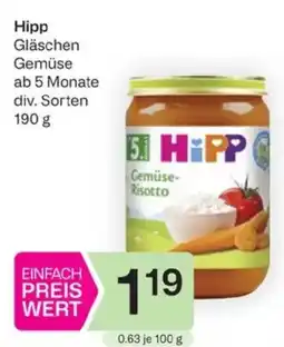 Bipa Hipp Gemüse-Risotto Angebot