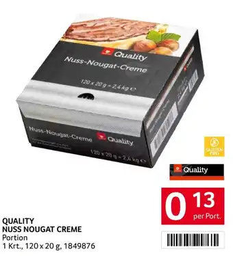 Quality Nuss Nougat Creme