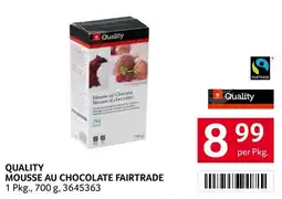 Transgourmet Quality Mousse au Chocolate Fairtrade Angebot