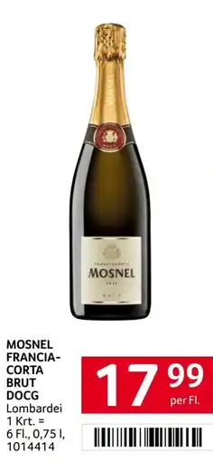 Transgourmet Mosnel Francia-Corta Brut DOCG Angebot