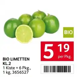 Transgourmet BIO LIMETTEN Angebot