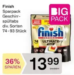 Bipa Finish Geschirrspültabs Angebot