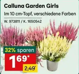 Lagerhaus Calluna Garden Girls Angebot