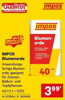 Lagerhaus IMPOS Blumenerde Angebot