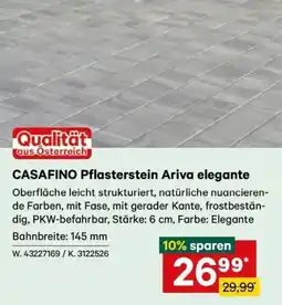 Lagerhaus CASAFINO Pflasterstein Ariva elegante Angebot