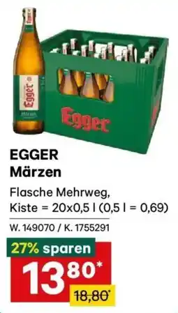 Lagerhaus Egger Märzen Angebot