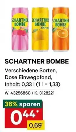 Lagerhaus Schartner Bombe Angebot