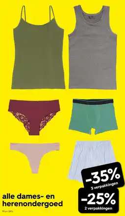 HEMA alle dames- en herenondergoed Angebot
