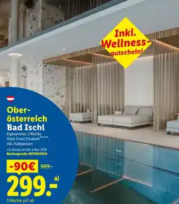 Lidl Reisen Ober-österreich Bad Ischl Angebot