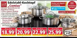Norma Edelstahl-Kochtopf "Comiso" Angebot