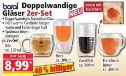 Norma boral Doppelwandige Gläser Angebot