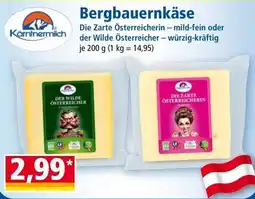 Norma Bergbauernkäse Kärntnermilch Angebot