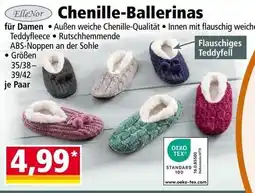 Norma ElleNor Chenille-Ballerinas Angebot