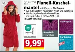 Norma bella casa Flanell-Kuschelmantel Angebot
