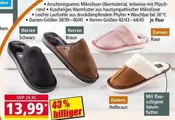 Norma Camprella Komfort Pantoletten Angebot