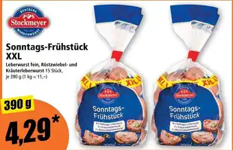 Norma Stockmeyer Sonntags-Frühstück Angebot