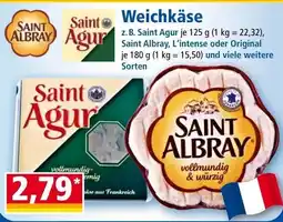 Norma Saint Agur Weichkäse Angebot