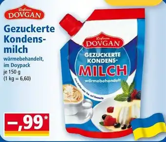 Gezuckerte Kondensmilch Dovgan