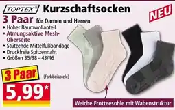Norma TopTex Kurzschafftsocken Angebot