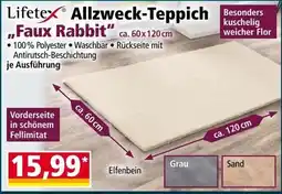 Norma Lifetex Allzweck-Teppich "Faux Rabbit" Angebot