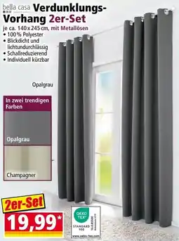 Norma bella casa Verdunklungs-Vorhang Angebot