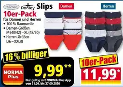Norma Ronley Slips Angebot