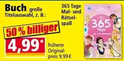 Norma Disney Princess 365 Tage Mal- und Rätselspaß Angebot