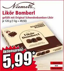 Norma Viemetz Likör Bomberl Angebot