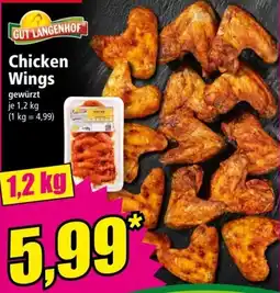 Norma Gut Langenhof Chicken Wings Angebot