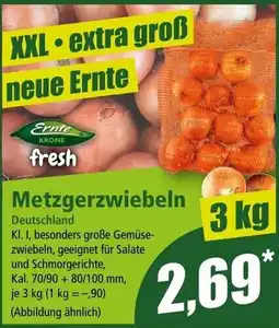 Norma Ernte Krone Metzgerzwiebeln Angebot