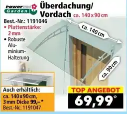 Norma powerGarden Überdachung/Vordach Angebot