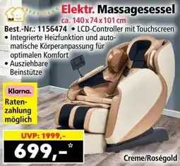 Norma Elektr. Massagesessel Angebot