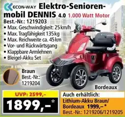 Norma Econ-Way Elektro-Senioren-mobil DENNIS 4.0 Angebot