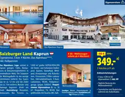 Lidl Reisen Salzburger Land Kaprun Angebot