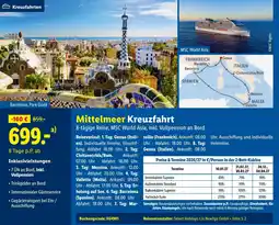 Lidl Reisen Mittelmeer Kreuzfahrt Angebot
