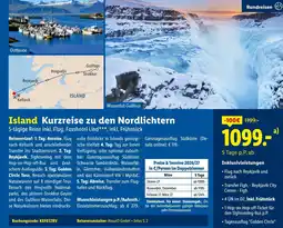 Lidl Reisen Island Kurzreise zu den Nordlichtern Angebot