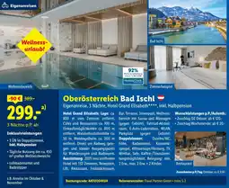 Lidl Reisen Oberösterreich Bad Ischl Angebot