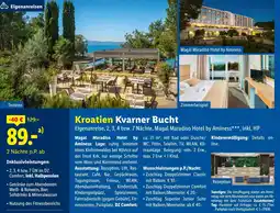 Lidl Reisen Kroatien Kvarner Bucht Angebot