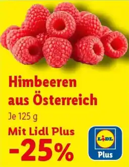 Lidl Himbeeren aus Österreich Angebot