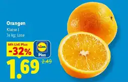 Lidl Orangen Angebot